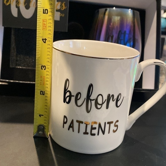 Wine glass and coffee mug gift set - before patients -after patients . - Picture 2 of 7